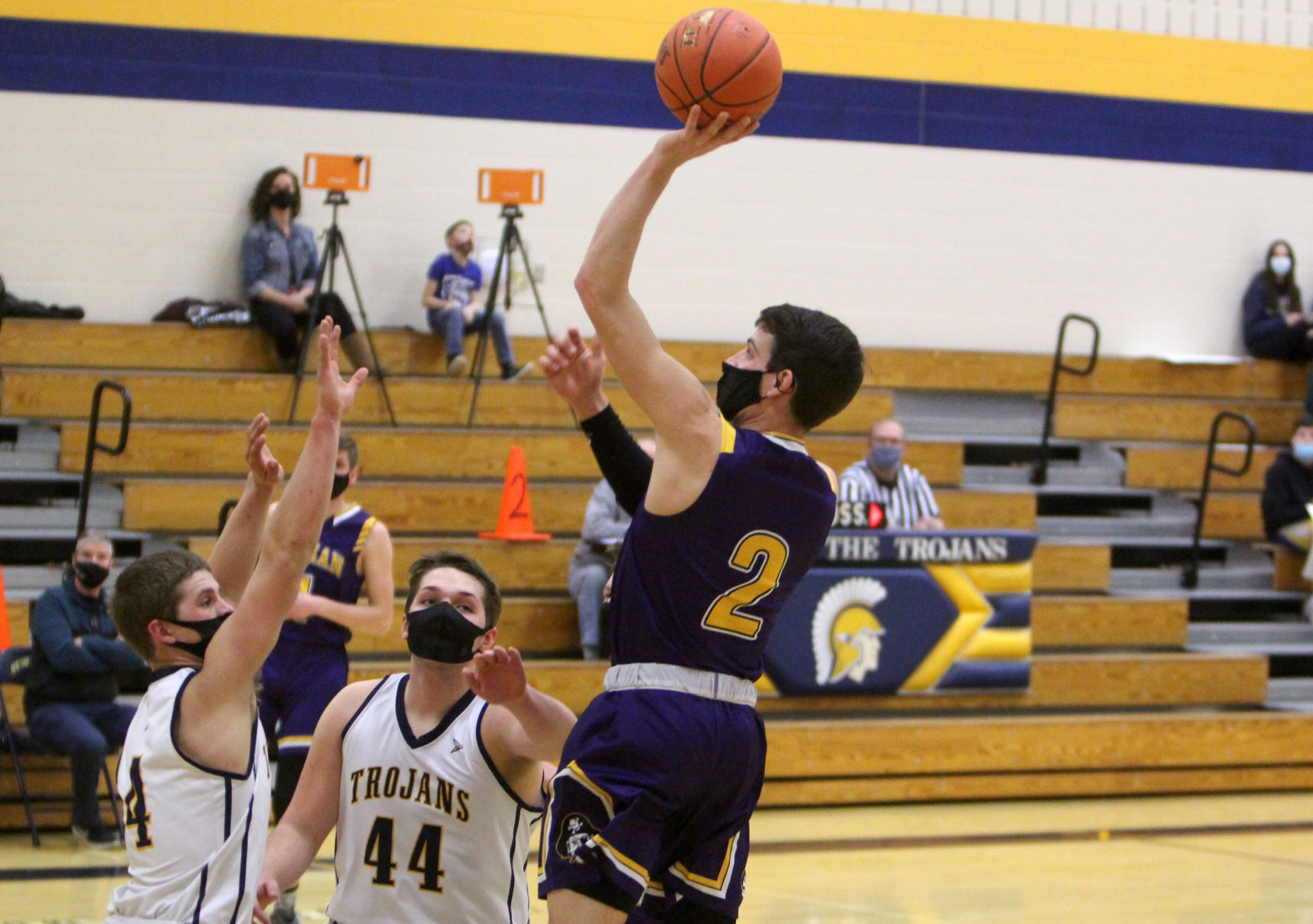 Gilman at New Auburn boys basketball 2-16-21